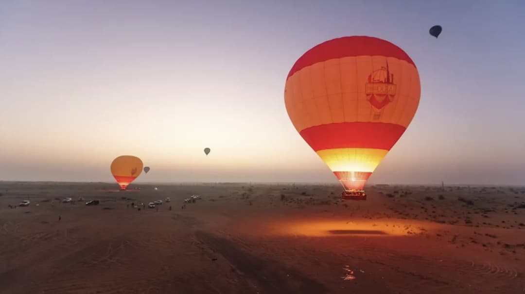 Sunrise Hot Air Balloon